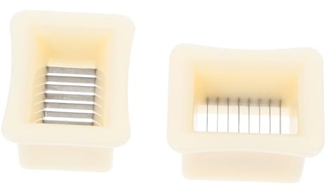 Mikinona 2stücke Handlicher Kunststoff-bohnenschneider Effizienter Bohnen- Für Küche Leicht Zu Reinigen Bedienen Für Einsatz Zu Hause Und Restaurants Beige