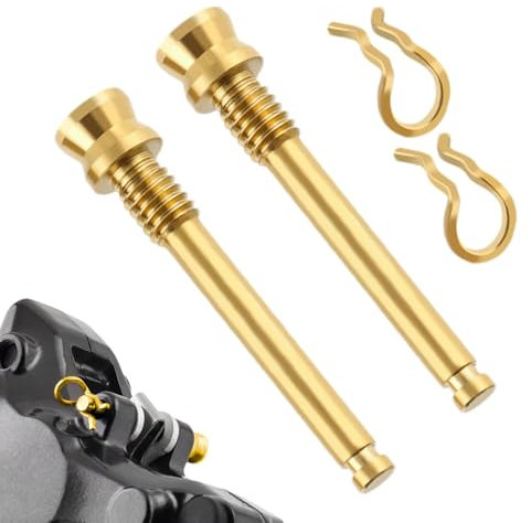 Brake Bolt Screws, Titanium Alloy Disc Clamp, High-Strength Threaded Pins, Rust-Resistant Fasteners, Lightweight &, Road & Mountain Accessories