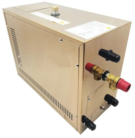 JHXHFJXZ 3/4KW Hause Nass Dampf Zimmer Dampfbad Generator Haushalt Dampfenden Sauna Zimmer Dampfbad Sauna Maschine for spaRoom Mit Wassermangel- und Überhitzungsschutz(3KW)