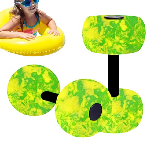 Bohany Haltères d'aérobic aquatique - Haltères de piscine - Équipement aquatique pour la natation, la récupération, les loisirs, les personnes âgées, adultes, femmes,