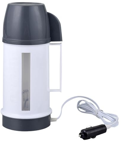 Bollitore elettrico per auto, 12/24 V, 150 W-250 W, con spegnimento automatico, bollitore per acqua calda per auto, bollitori da viaggio, per viaggi all'aperto, campeggio, pendolari, auto, viaggi su
