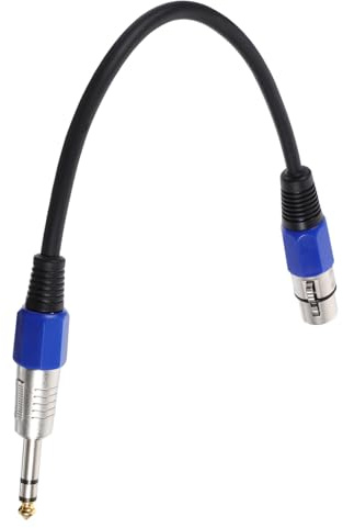 OUNONA 2 pièces Câble Adaptateur Audio Xlr Femelle vers Mâle et Portable pour Console Microphone