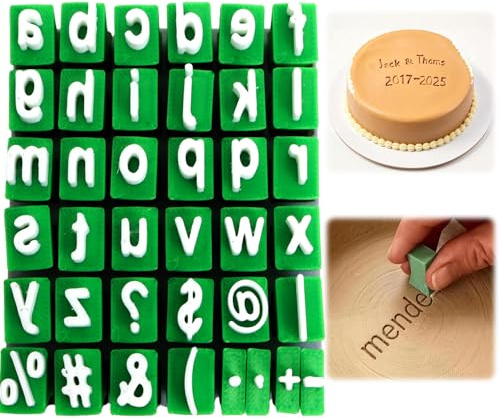 36 Pcs Letter Stamps for Clay (a) | Clay Letter Stamp Set for Pottery and Ceramics, Reusable Clay Letter Stamps with Base and Lid for Pottery, Pottery Tool