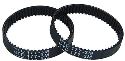 GatherTOOL 2PCS 3M-177-9 Cintura di Trasmissione 324830-02 Ricambi ricambi ricambi for Decker Black Decker Planer 7696 Tipi 6/7 KW715 KW713 BD713.