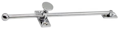Holibanna 1 Pièce Goujon De Porte D'armoire Entretoises D'armoire Tire Canne à Pêche Maillons De Liaison Repliables Liens Pliants pour Armoire Tige De Traction D'armoire Silver