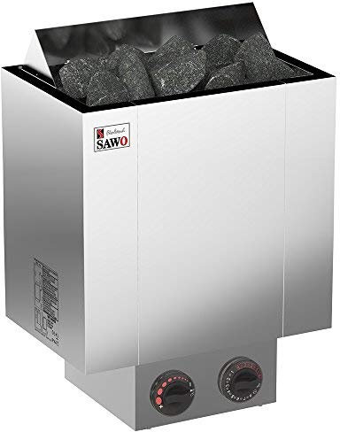 Sauna Poêle Électrique SAWO NORDEX 2017, Gamme de puissance: 4,5 kW; 6,0 kW; 8,0 kW; 9,0 kW; avec unité de contrôle intégrée (NB modèle); Multi-Tension: soit monophasé ou triphasé;