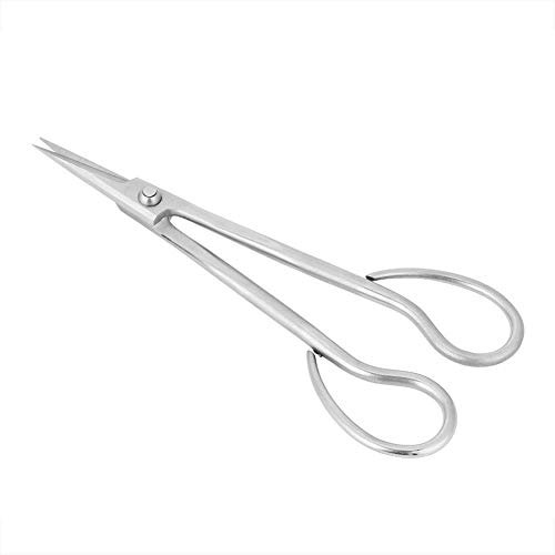 Professionelle Handschere Set, Edelstahl Bonsai Schere Bonsai Schere Langstielschere 185mm Geeignet für Gartenkunst, Äste, Blumen, Ranken usw