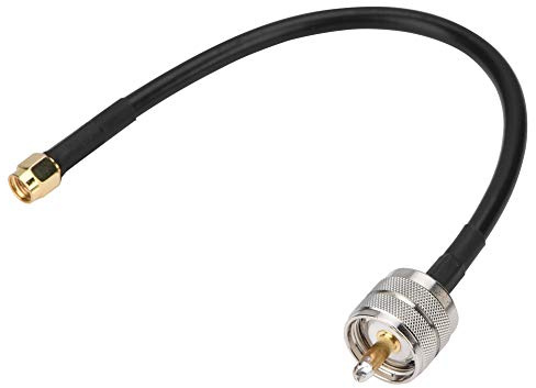 Socobeta Cavo da SMA a UHF 20CM SMA PL259 Maschio a UHF PL259 Maschio Linea Retta Cavo coassiale RF