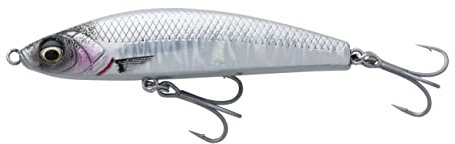 Savage Gear Gravity Bleistift - Micro Bleistift Köder für Wolfsbarsch, Makrele, Kabeljau, Weitwurf, flaches Profil für hervorragenden Grip im Wasser, Salzwasser Angelköder Last Flash 7 cm