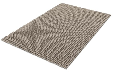 Leonardo Home - tappeto da bagno antiscivolo 60x40 cm - tappeto super soffice - super assorbente - ideale per bagno, doccia, vasca da bagno e WC