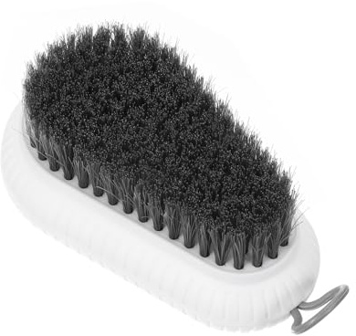 PATIKIL Brosse À Récurer pour Linge Nettoyage Brosse Douce avec Poignée en D Blanc