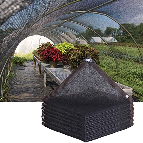 Toile d'ombrage de 1 x 1 m avec 80 % d'œillets de protection solaire inclus, pour parasol de jardin, protection contre le vent et les UV, parfait pour pergola et terrasse