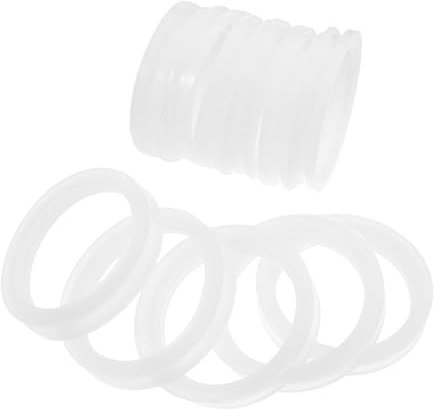 Cabilock 72pcs Silicone Seal Rings for Solar Collector Vacuum Tube Sealing Gaskets Replacement Washers Leak Prevention