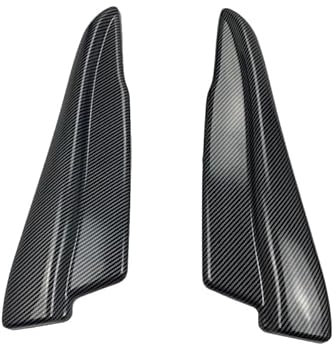 Spoilerlippe Frontspoiler Für Golf 7 Für Passat Für B Für GTI Universal Auto Heckspoiler Diffusor Splitter Autospoiler Zubehör 2 STÜCKE(Fiber)