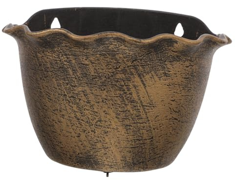 AKOOSY Fioriera da Parete Appesa in Plastica Piante Sospeso per ed Esterni Design Minimalista e Decorativo per Balcone e Ufficio Resistente e Facile da Installare