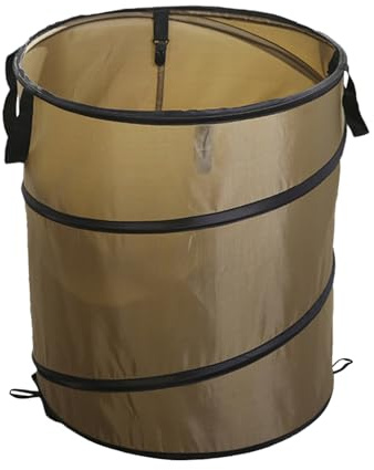 Bexdug Cubo De Basura Para Acampada Y Exteriores | Contenedor Plegable Para Compostaje En Camping,Portátil Para Picnics Familiares Fiestas Viajes Senderismo Jardín Caravanas