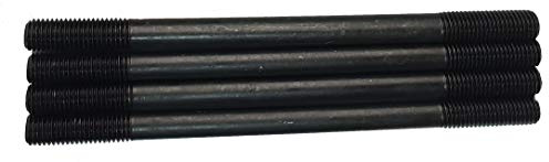 Stiftschrauben M12 x 1,75 Stehbolzen Gewindestifte 200 mm für T-Nutensteine Stahl 10.9