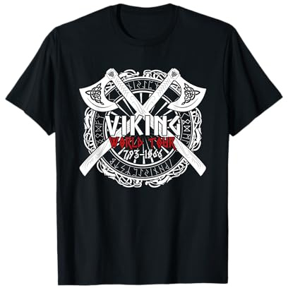 Viking World Tour - Hacha vikinga Hatchet - Viking Raid Camiseta