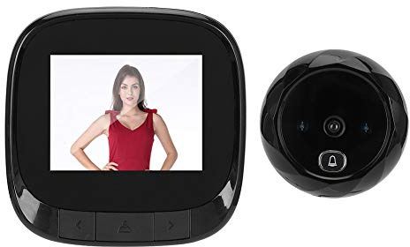 Spioncino per porta, visore per porta Campanello intelligente per visione notturna a infrarossi, visore per porta grandangolare Campanello elettronico per porta Area residenziale per