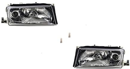 Johns, Scheinwerfer Halogen kompatibel zu Skoda Octavia 1U 00-10 Leuchtmittel Set Li Re