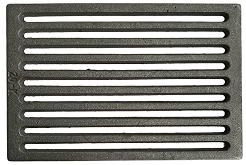 FIGEVIDA Griglia in Ghisa per Camini e Stufe a Legna e Focolari Pellet, CLAM COMFORT FOCO 75/85, Dimensioni: 30x20,6 (cm), Spessore 1 cm, Peso 2,5Kg per Caduta Cenere