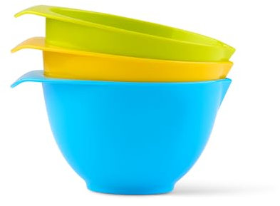 WePrep - Mini Bowl Set - Meal Prep, Mixing, Baking, Serving, Salads, Sauces & Snacks - 3 x 250ml
