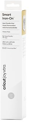 Cricut Xtra Smart Iron-On, White, 2'