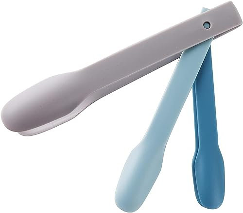 Pinces de cuisine ， Pinces de service ， Pinces à frire ， Pinces à aliments de cuisine 3pcs / set Pinces à aliments de cuisine Pinces à salade en plastique Bacon Steak Pinces Enfants Mini Pince à Pain