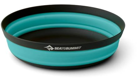 Sea to Summit Frontier Ultralight Collapsible Bowl, Large (30 fl oz), Aqua Sea Blue