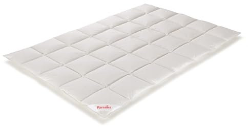 PARADIES Daunendecke Emina 90 winterwarm, Winterdecke 155x220 cm - 90% Entendaunen 10% Entenfedern