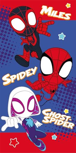 Jerry Fabrics Duschtuch Strandtuch Badetuch Spidey 70 x 140 cm
