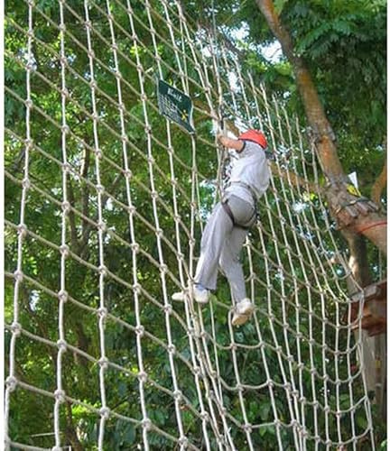 Rete da arrampicata per bambini e adulti, 2 m x 5 m, rete da carico all'aperto per balcone e parco giochi, rete sportiva durevole per giochi attivi e avventure di arrampicata