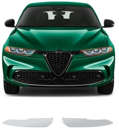 FUNOJIM Pellicola Protettiva per fari Auto in TPU, pretagliata, AntiGraffio, Adatta per Alfa Romeo Tonale 2024 2025