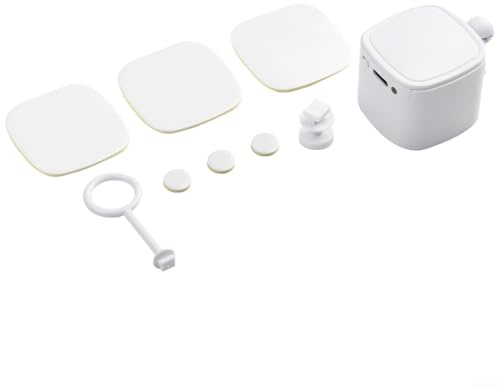 QuivyLivy Dispositif domotique intelligent, pour robot poussoir de bouton compatible Tuya, avec BLE 4.2, ouvre-interrupteur à distance, pour commutation à commande vocale