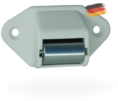 markiso® 10x Rolladengurtführung, [Made in Germany] Gurtleitrolle für Minigurt bis 16mm, Gurtführung mit Stahlrolle (Königsrolle) Nadelgelagert & Bürste gegen Zugluftsperre - TOP Qualität