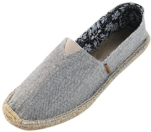 Alexis Leroy Espadrillas di Tela Uomo Grigio 42 EU