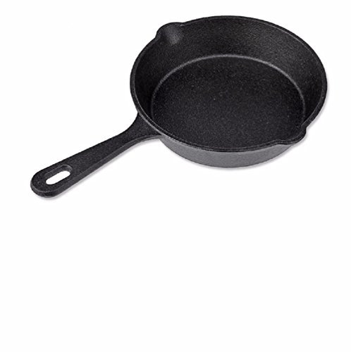 Egg Fried Mini Multi-Purpose cast Iron Flat Frying pan Uncoated Breakfast Pot Steak Pot Small Frying pan, A