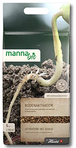 Hauert Manna Bio Bodenaktivator 5 kg verbessert Bodenstruktur Dünger Universal
