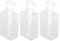 Distributeur de Lotion 3 pièces, Distributeur Gel Douche,150 ML de Savon à Vaisselle Bouteille Pompe Bouteilles distributeurs de Savon pour Cuisine et Salle de Bain pour Savon à Vaisselle de Cuisine