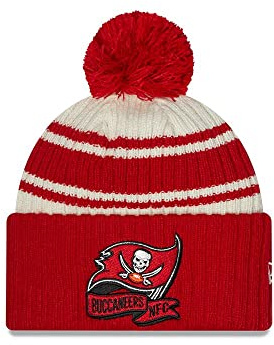 New Era NFL 2022-2023 Sideline Sport Knit Beanie American Football Mütze mit Bommel alle Teams