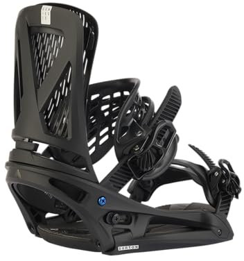 BURTON Genesis EST Mens Snowboard Bindings Black Sz L (11-13)