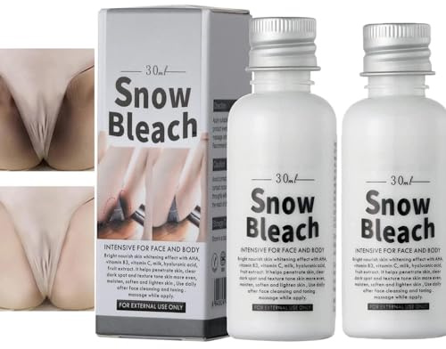 Bleichcreme für den Intimbereich, Creme zur Aufhellung dunkler Haut, Spot Corrector, Hautaufhellungscreme für Achselhöhlen, Nacken, Knie, Innenschenkel, Bikinizone (60ML)