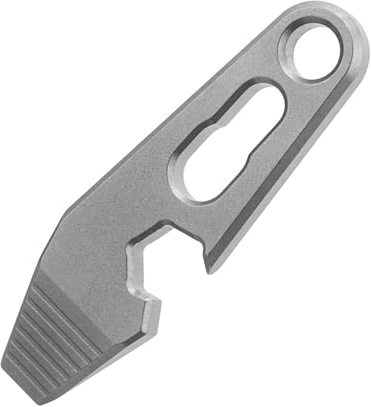 Hamans EDC Stemmeisen Mini Schlüsselanhänger Multi Tool Titan Stemmeisen EDC Multi Tool, FC03-GY
