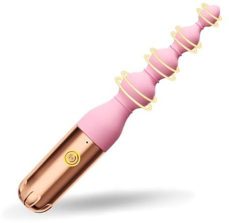 Perline anale spina del culo vibrante giocattolo sessuale anale con 10 modalità di vibrazione vibratore anale morbido spina anale massaggiatore della prostata per uomini e donne coppia adulto