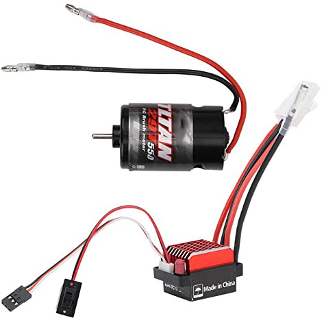 SUNGOOYUE BILL-X60 60A/360A Motor för Motorborstning för Bil RC, LIPO 2-3 eller 5-9 NIMH-spänningsområde, 7.4V Nominell Spänning, för en Universell Bil 1/10 RC (29T)