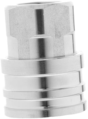 UPKOCH Gartenschlauchadapter Hochdruckreiniger Edelstahl 1/4-zoll Innengewinde Schnellkupplung Auslaufsicher Robust Druckbeständig Für Garten Reinigung