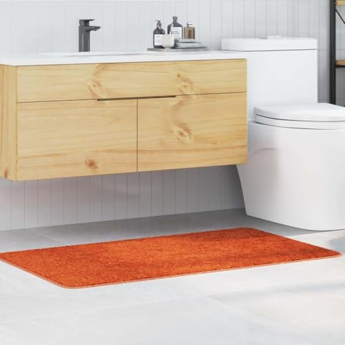 Genérico Estera de baño Naranja 70 x 120 cm Polipropileno,Casa y jardín,Accesorios para el baño,Alfombras y esterillas de baño,Naranja,1.4 KG,4019851