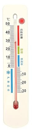Dispositivo di misurazione del clima interno montabile a parete con termometri analogici igrometro per il controllo della temperatura dell'ufficio domestico Indicatore di temperatura in PP bianco