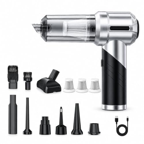 HUGENT Aspirateur à Main sans Fil 28 000 Pa, Pliable, pour Voiture