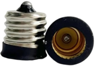 Hellery Adaptador de Portalámparas, Pieza de Repuesto, Portátil, Adaptador de Lámpara Resistente a Temperaturas, E17 a E14